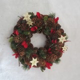 Artificial wholesale high grade festival christmas wreaths