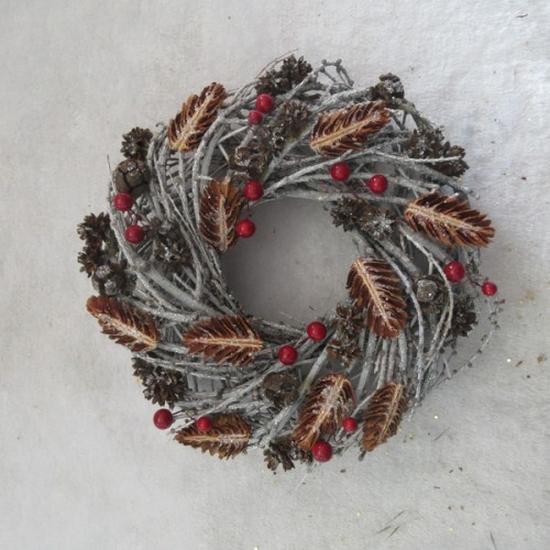 Woven rattan natural crafts home decorative photo props Christmas wreath