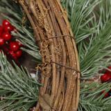 Home and christmas decoration Wholesale PE materials indoor Christmas wreaths