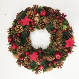 Factory sale high quality fancy christmas wreath hotsale decorative foam door