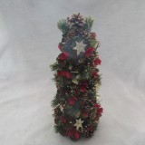 Cost-effective Pine cone ball chic top grade  home decoration handwork christmas candle cups wreath
