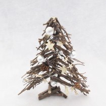 Cost-effective Pine cone ball chic top grade  home decoration handwork christmas rattan ball wreath