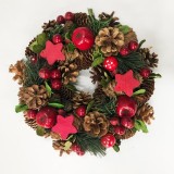 Factory sale high quality fancy christmas wreath hotsale decorative foam door