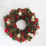 Artificial wholesale high grade festival christmas wreaths