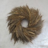 Woven rattan natural crafts home decorative photo props Christmas wreath