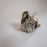 Home decorated Artificial Christmas sparrow christmas tree ornament christmas animal decoration
