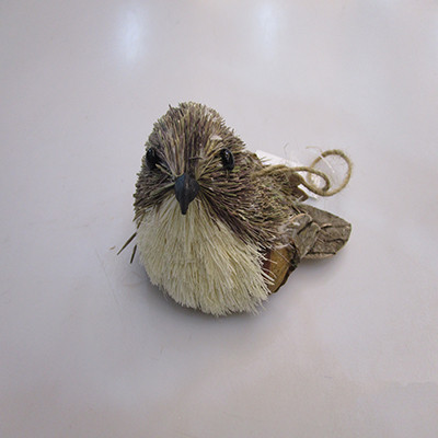 Home decorated Artificial Christmas sparrow christmas tree ornament christmas animal decoration