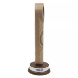 sculpting wooden beer tap handle