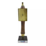 DY-TH216 JIENABON DESIGNED classical pipe style wooden  beer tap handle