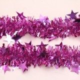 Christmas party decoration ,PET Tinsel Garland