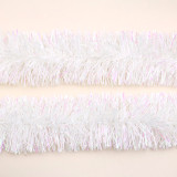 Promotional christmas decoration PET Tinsel Garland PET wire decoration Xmas Ornament