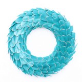 high quality Christmas feather wreath decoration