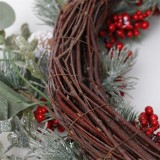 Yiwu Shuangyuan Christmas ornament wreath for door decoration