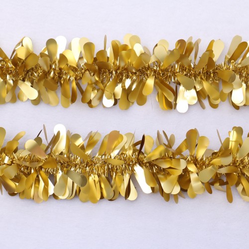 Xmas tinsel for Xmas indoor and outdoor decoration