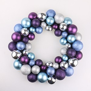 outdoor xmas christmas ball wreath decorations