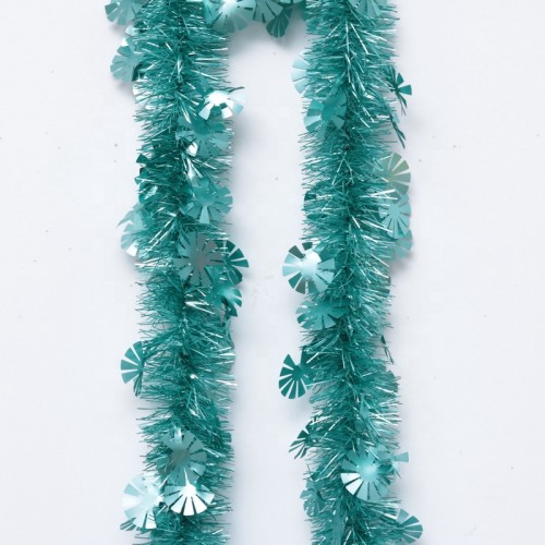 Ready to ship tinsel garland for Christmas decoration