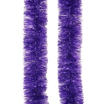 Purple Color PET Tinsel Garland Indoor Decoration for Christmas Christmas Tree Ornament Assorted Size SY Xmas Rope Machine