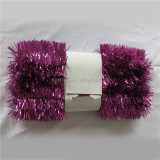 Silver PET Christmas Tinsel Garland