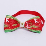 Green & Red Mixed Adjustable Cat Dog Collars Pet Collars With Bells
