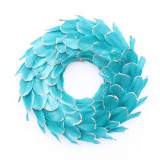 high quality Christmas feather wreath decoration