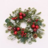 2021 BSCI Christmas wreath supplier  wholesale decorative Christmas wreath decoration