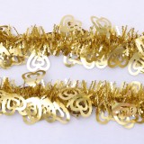 Xmas tinsel for Xmas indoor and outdoor decoration
