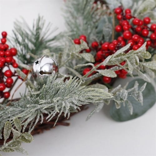 Yiwu Shuangyuan Christmas ornament wreath for door decoration
