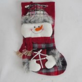 Exquisite Wholesale high quality Soft Hanging Christmas Stockings
