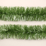 Promotional christmas decoration PET Tinsel Garland PET wire decoration Xmas Ornament