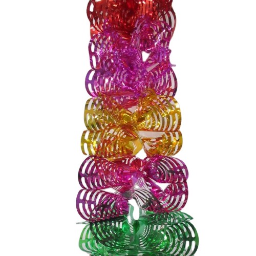 New Comming Tinsel decoration flower decoration Party Decoration Color Mixed Ball Flower Hanging ornaments