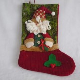 Exquisite Wholesale high quality Soft Hanging Christmas Stockings