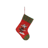 New Design Fabric Hanging Christmas Socks  2020 personalized christmas ornaments