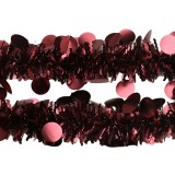 New design mix color with round christmas tinsel garland party decoration ornament christmas home decoration