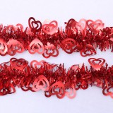 Xmas tinsel for Xmas indoor and outdoor decoration