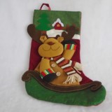 Exquisite Wholesale high quality Soft Hanging Christmas Stockings
