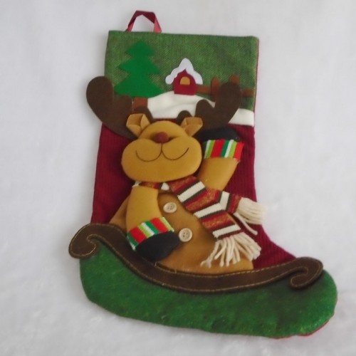 Exquisite Wholesale high quality Soft Hanging Christmas Stockings