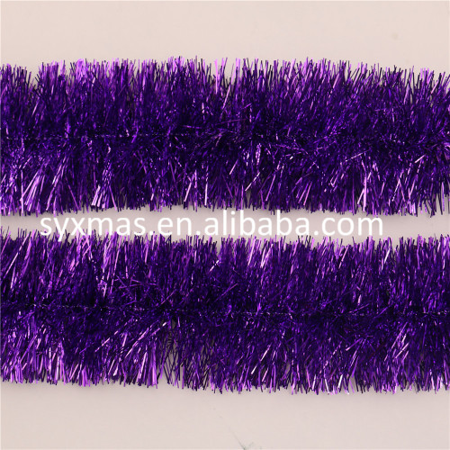 Tinsel Garland Blue Color PET Christmas Christmas Decoration Supplies SY Xmas Silk Screen Printing 2meters Lake 45-60 Days 5ctns