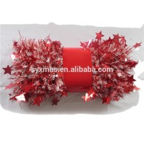 Silver PET Christmas Tinsel Garland