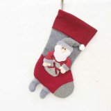 hanging cute santa claus /angel snowman doll Christmas stocking christmas gifts decoration