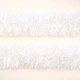 Promotional christmas decoration PET Tinsel Garland PET wire decoration Xmas Ornament