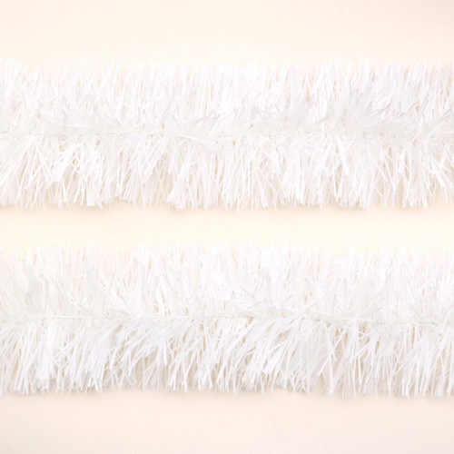 Promotional christmas decoration PET Tinsel Garland PET wire decoration Xmas Ornament
