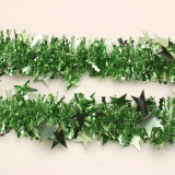 New arrive indoor/outdoor christmas decoration tinsel garland christmas tinsel ornament