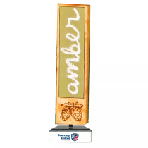 custom design chalkboard beer tap handle