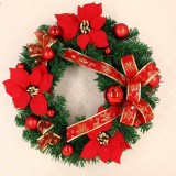 PVC Wreath with Ornaments