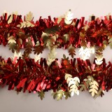 Christmas tinsel garland Christmas Tree Ornaments Colorful Ribbon Tinsel Party decoration