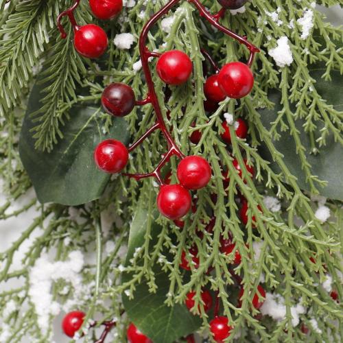 New artificial PE Christmas hanging decoration for indoor and outdoor