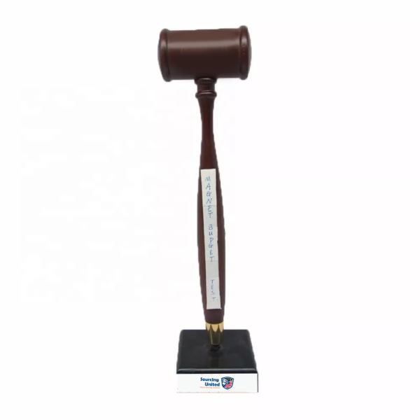 wooden hammer beer tap handles