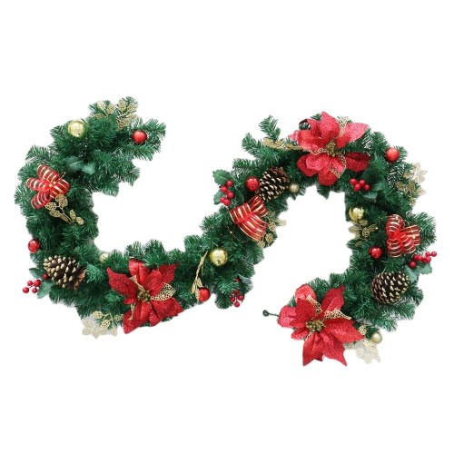 200cm wholesale Decorative PVC Christmas garland
