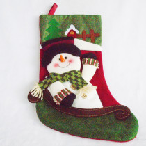Exquisite Wholesale high quality Soft Hanging Christmas Stockings