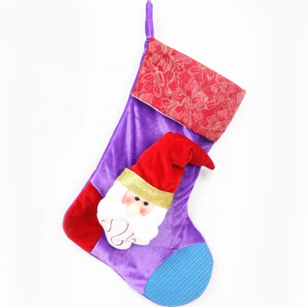 hanging cute santa claus /angel snowman doll Christmas stocking christmas gifts decoration